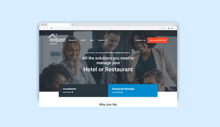 Cover image for InnQuest Canada Web Revamp