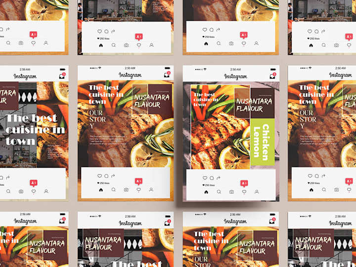 Cover image for Nusantara Flavour  social media posts