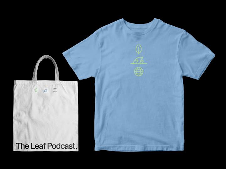 Cover image for ™The Leaf Podcast Brand Design