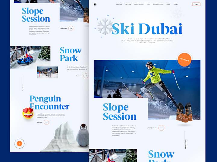 Cover image for Ski Dubai - Design Direction