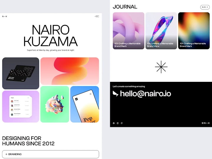 Cover image for Nairo Pro - Portfolio & Agency Website Template