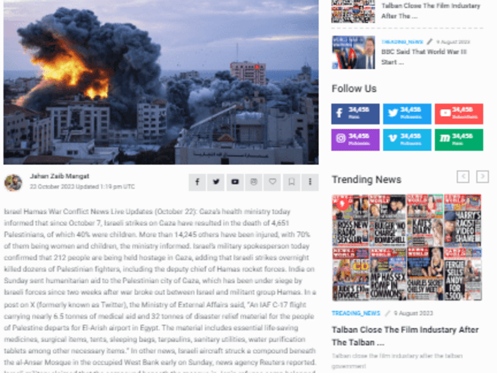 Cover image for News Website