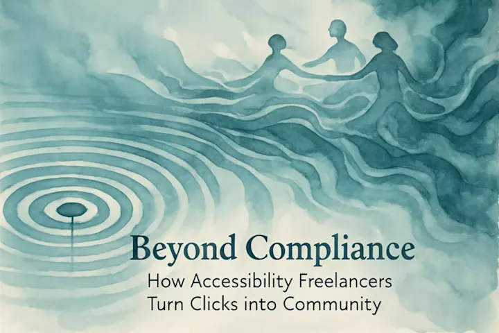 Cover image for Beyond Compliance: How Accessibility Freelancers Turn Clicks into Community