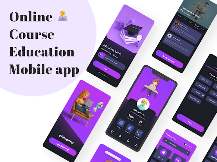 Cover image for Online Course - Education Mobile app