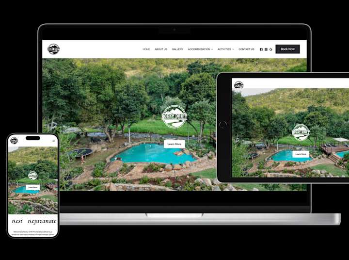 Cover image for Rockydrift - WordPress Business Web Design