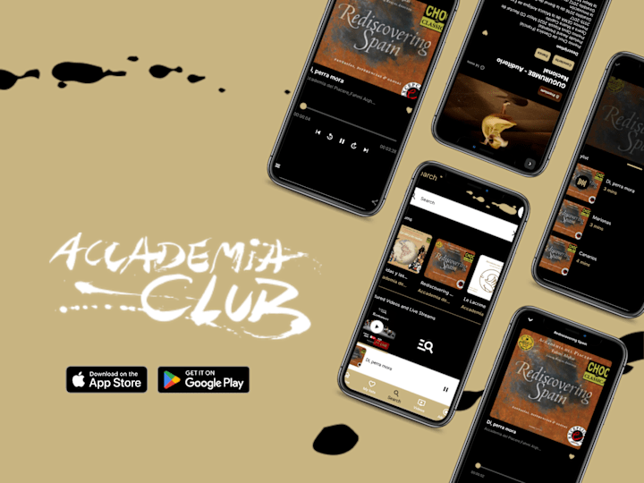 Cover image for Accademia Club - Audio/Video Streaming Platform