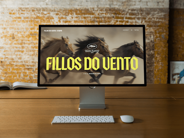 Cover image for Website for Cannes Nominated Film 