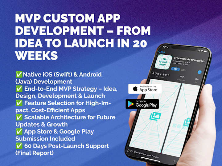 Cover image for MVP Custom iOS & Android App Development