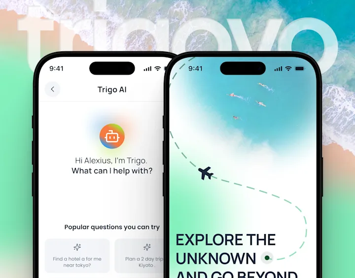 Cover image for AI Powered Travel Planning App - UI UX & SaaS