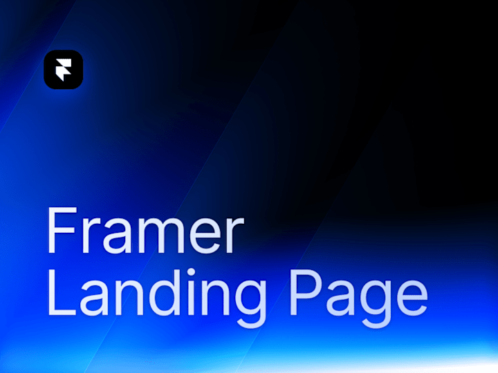 Cover image for Framer Landing Page