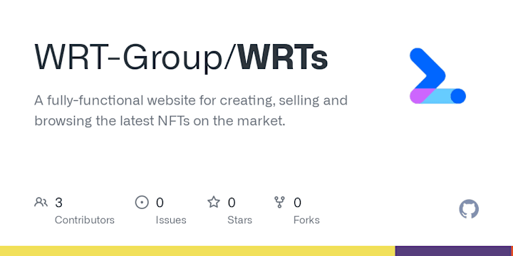 Cover image for GitHub - WRT-Group/WRTs: A fully-functional website for creatin…