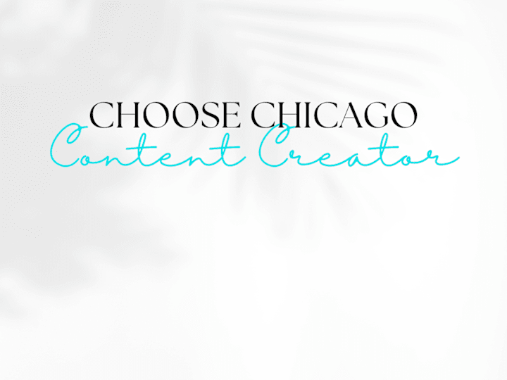 Cover image for Choose Chicago