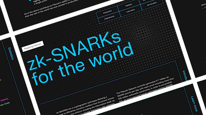 Cover image for zk-SNARKs by Filecoin