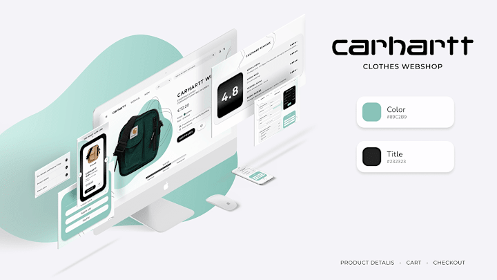 Cover image for  CARHARTT - Webshop Design - UI