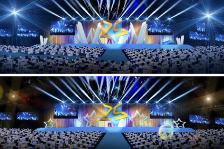 Cover image for Celcom 25th Anniversary Stage Design and fabrication