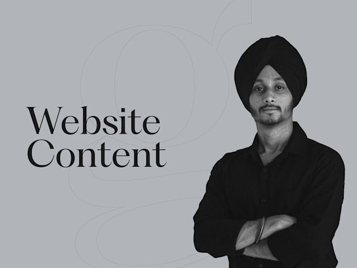 Cover image for High quality website content for your brand/business website