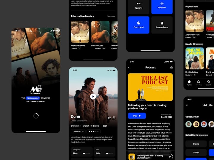 Cover image for UI/UX Design | Movieguide Application