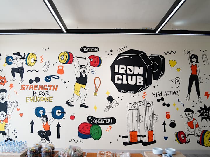 Cover image for IRON CLUB: Building Presence of Bekasi's First Strength Gym