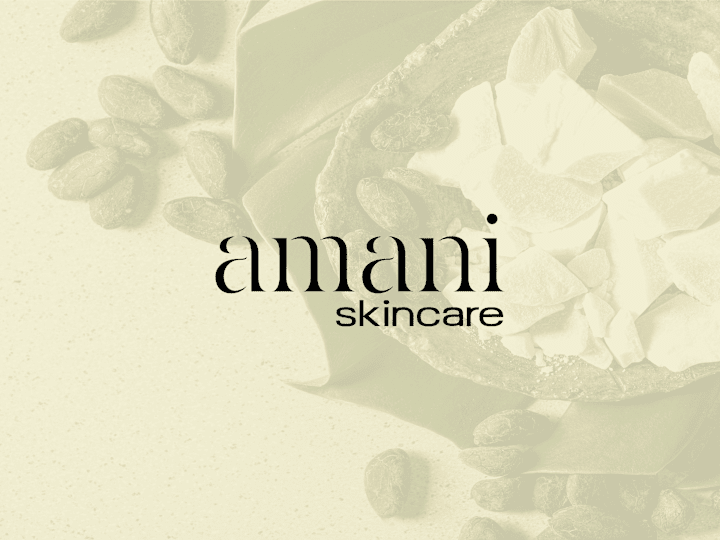 Cover image for Amani Skincare | Brand