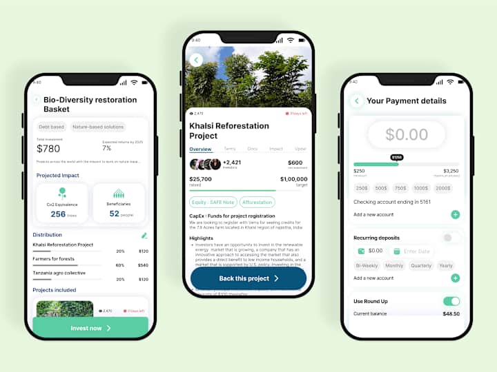 Cover image for Mobile Application for Crowdfunding Climate Adaptation projects
