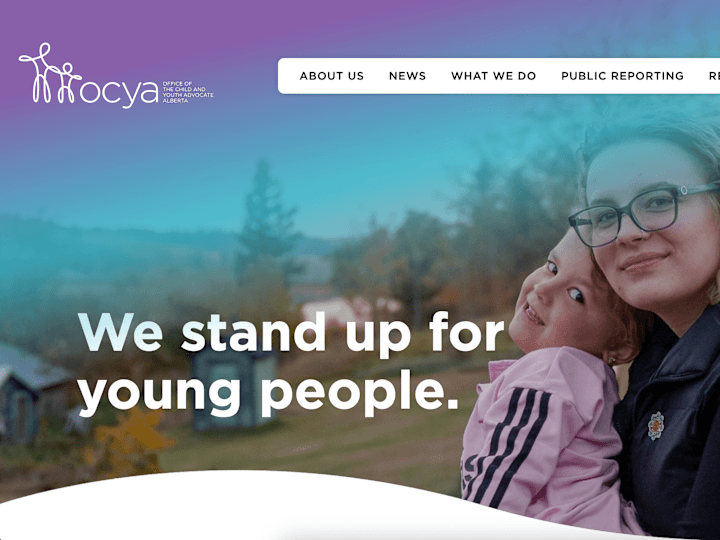 Cover image for OCYA - WordPress Website