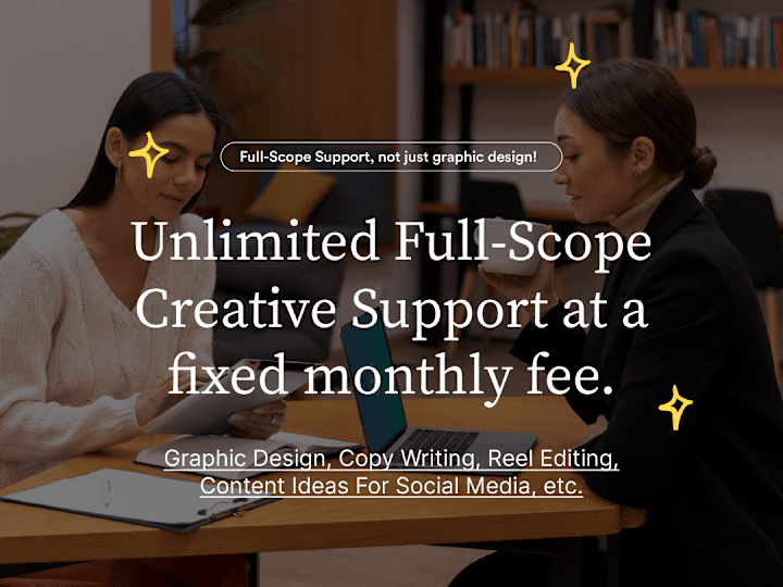 Cover image for Unlimited Full Scope Creative Support