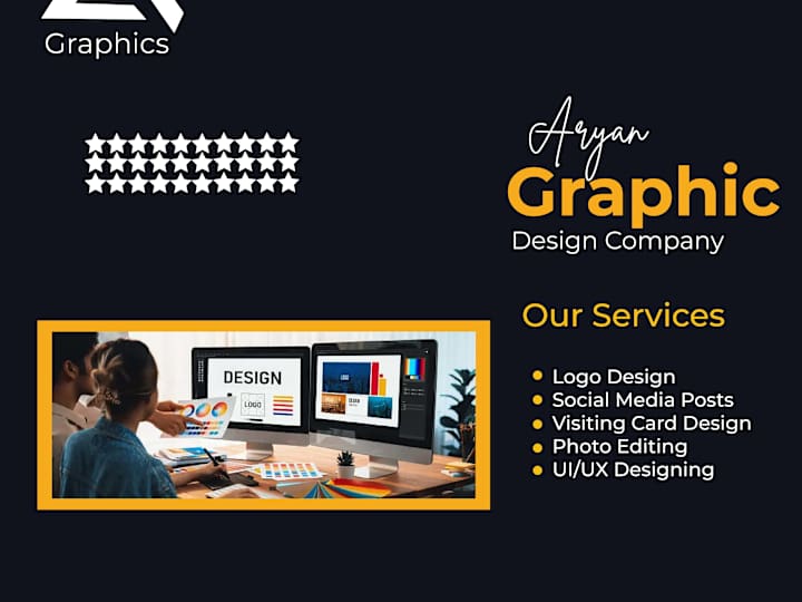 Cover image for We provide logo, visiting Card, post, banner, UI/UX Designs 