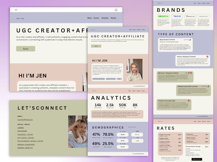 Cover image for Website Media Kits for Content Creators