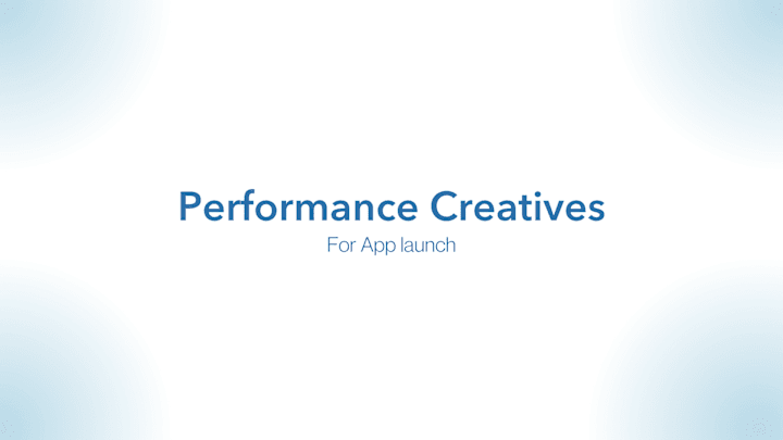 Cover image for Performance Creatives