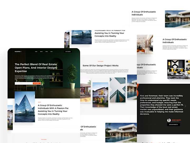 Cover image for Real Estate Website UI Overhaul