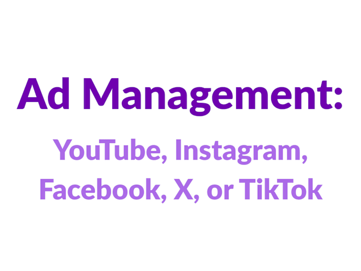 Cover image for Paid Social Media Ads: YouTube, Facebook, Instagram, X, TikTok