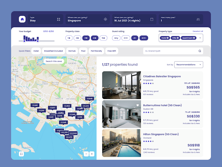 Cover image for Hotel booking web application