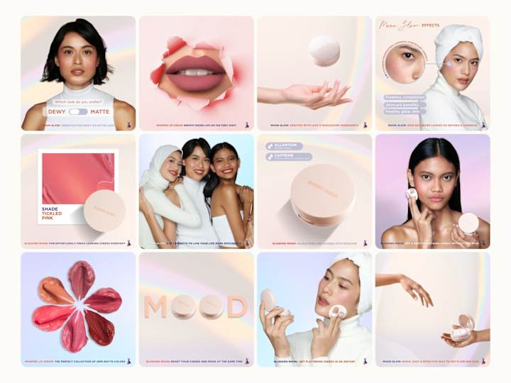 Cover image for Beauty Brand Social Media Design