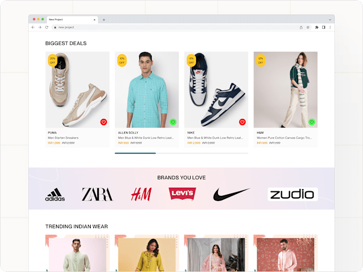 Cover image for 🛍️ Global E-Commerce Website – Seamless Shopping Experience