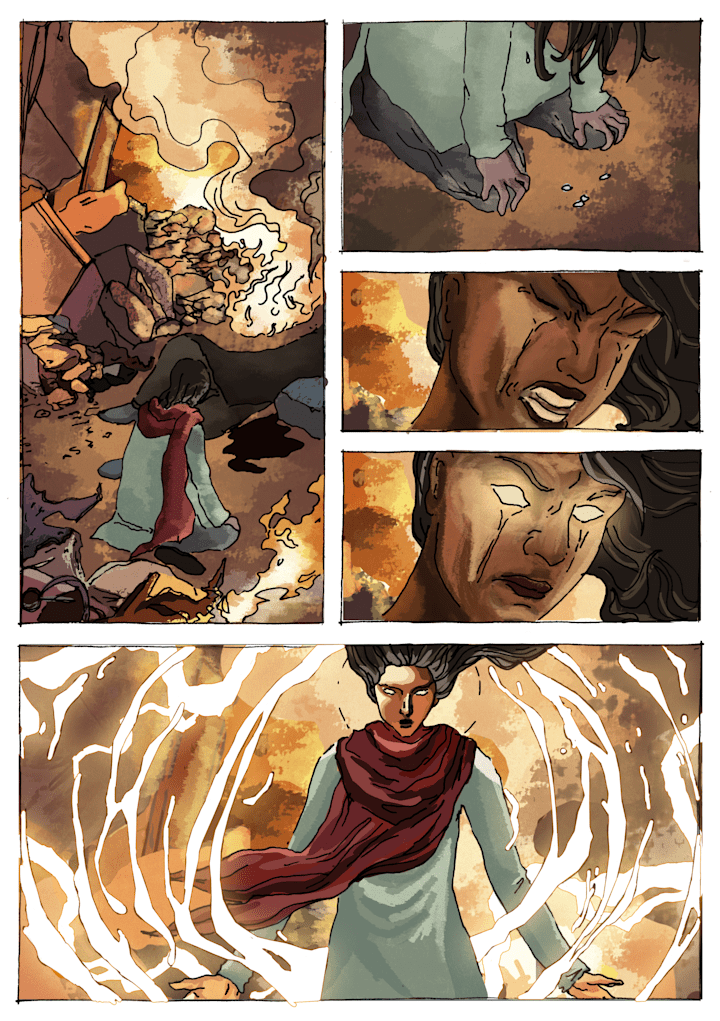 Cover image for Intiqaam - A Comic Book Project