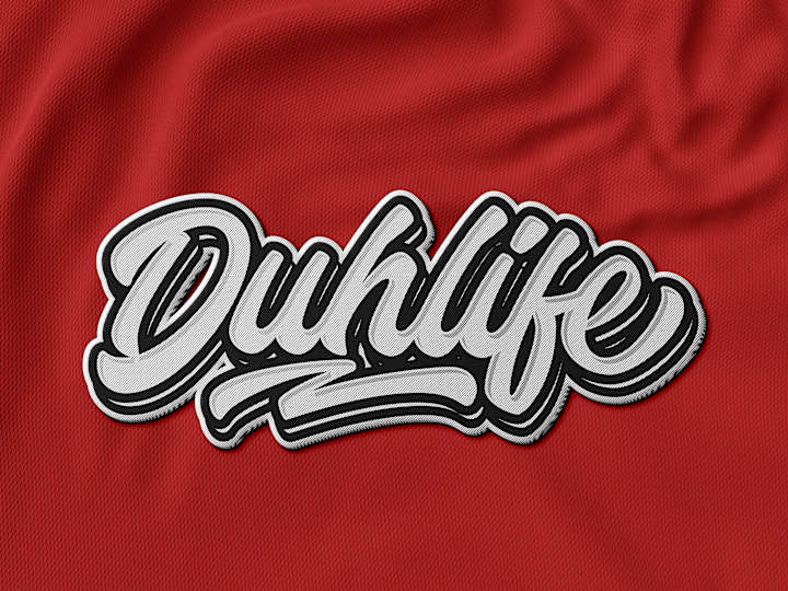 Cover image for Duhlife Hand-lettering design for tshirt