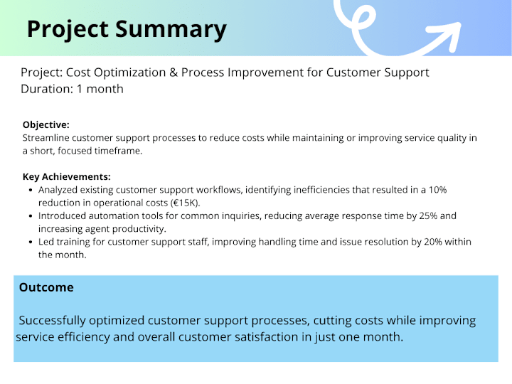 Cover image for Process Improvement for Customer Support