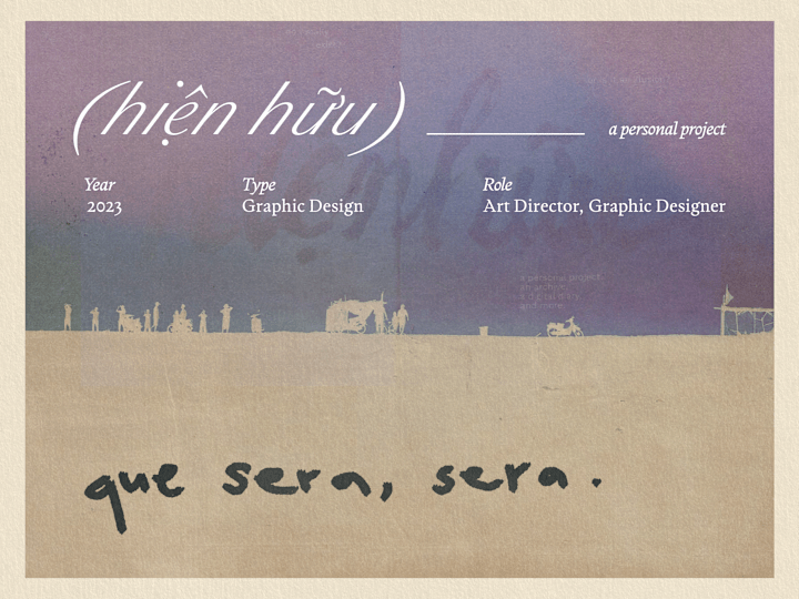Cover image for (Personal Project) 'hiện hữu' - existing project