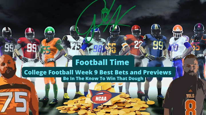 Cover image for CFB Week 9 Best Bets and Preview Podcast