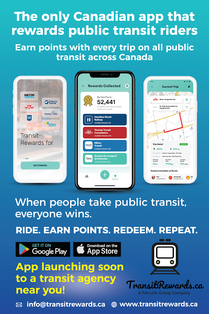Cover image for TransitRewards App Promo Design