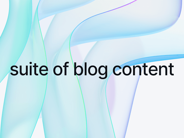 Cover image for Suite of SEO Optimized Blog Content