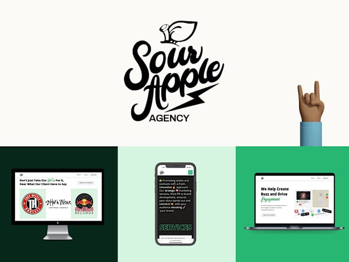 Cover image for Sour Apple Agency - Website