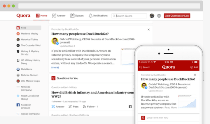 Cover image for Quora