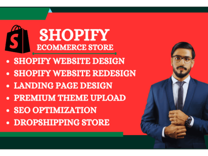 Cover image for shopify store design shopify website ecommerce store