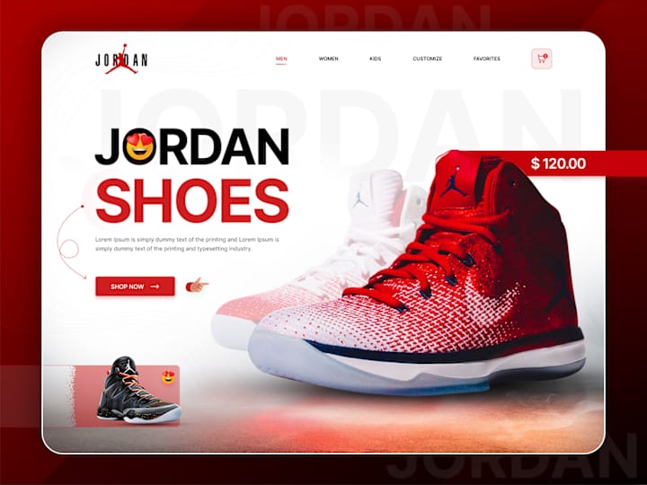Cover image for Banner for Jordan Shoes 