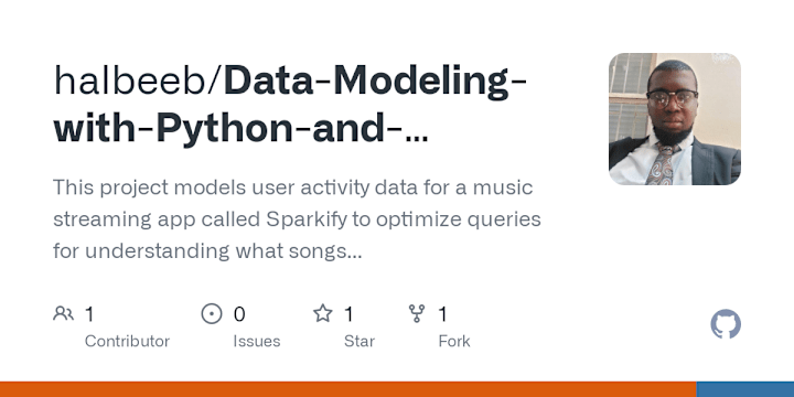 Cover image for Data Modeling with Python and Postgres