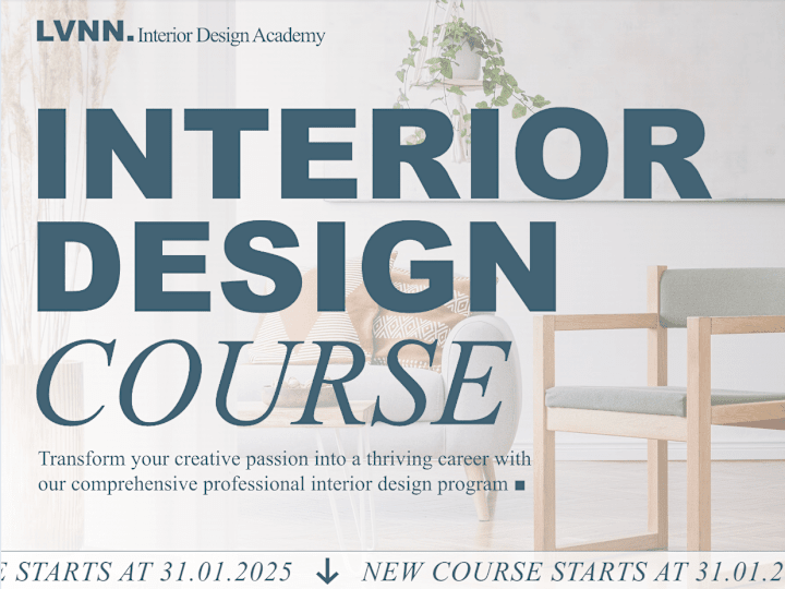 Cover image for Interior Design Academy Wix Studio Landing Page Template