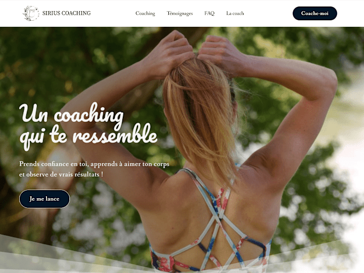 Cover image for Holistic Coach Landing Page