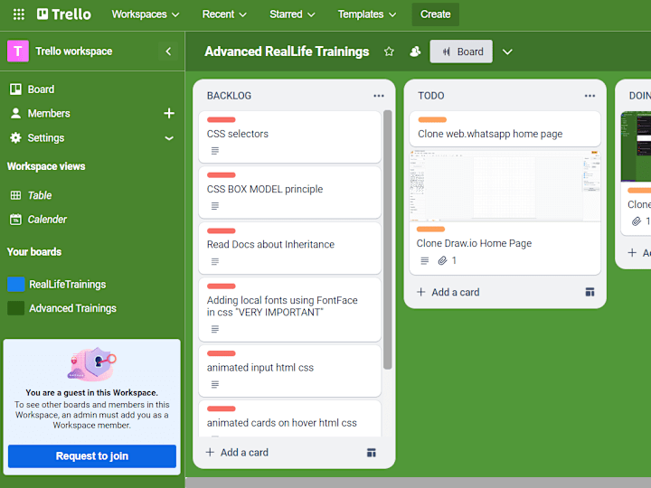 Cover image for Trello Clone