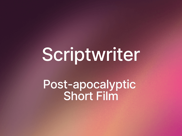 Cover image for Screenwriting: A Silent Short Film